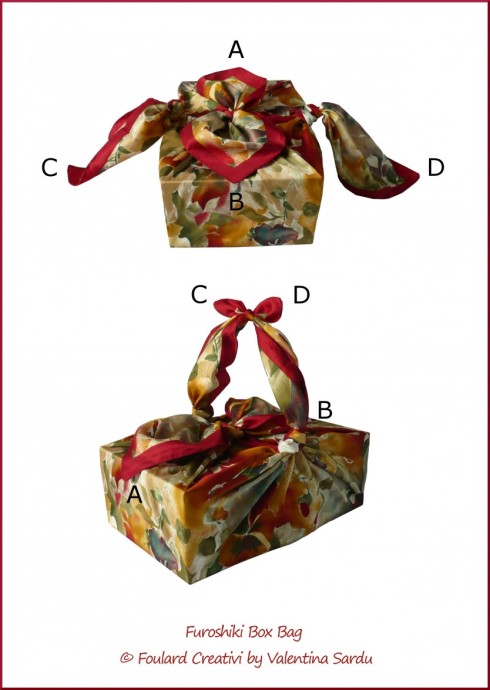 Tutorial Furoshiki Box Bag